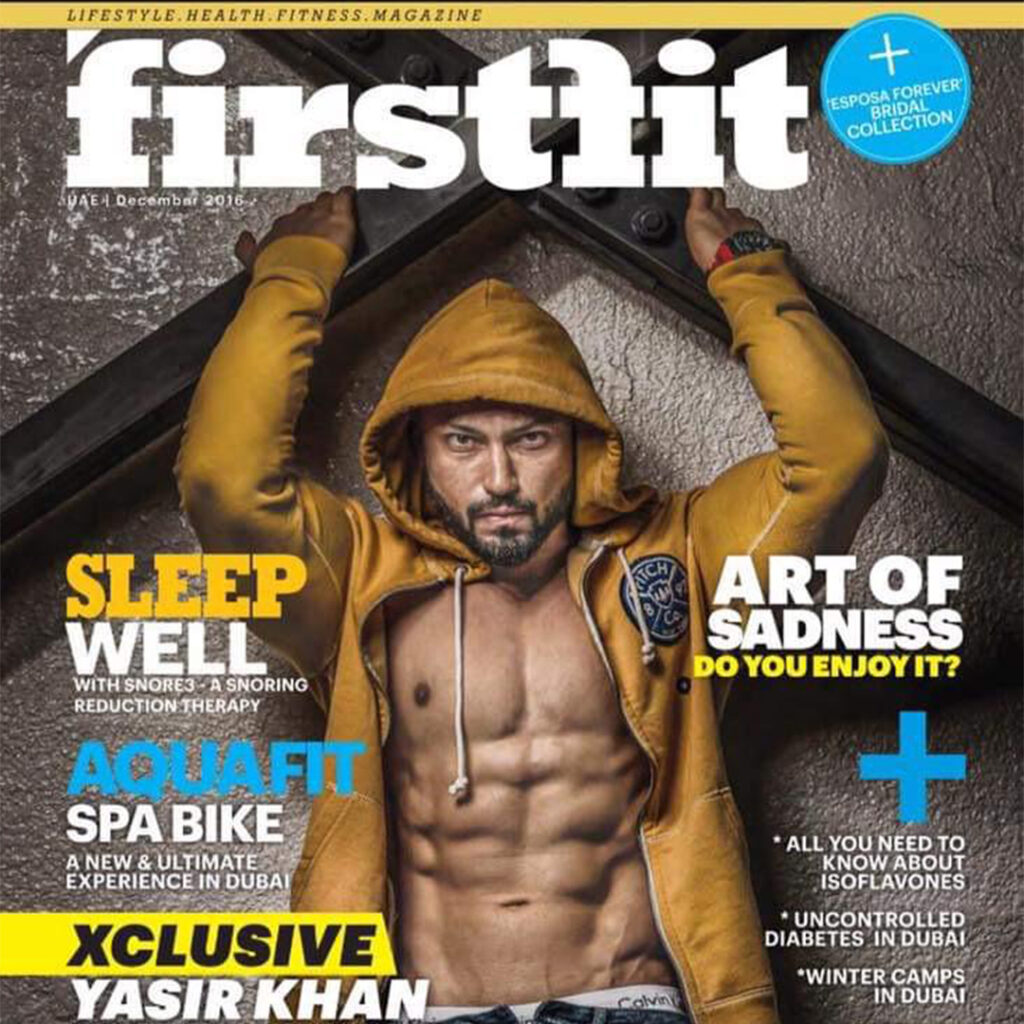 Yasir Khan Featured in FirstFit Magazine