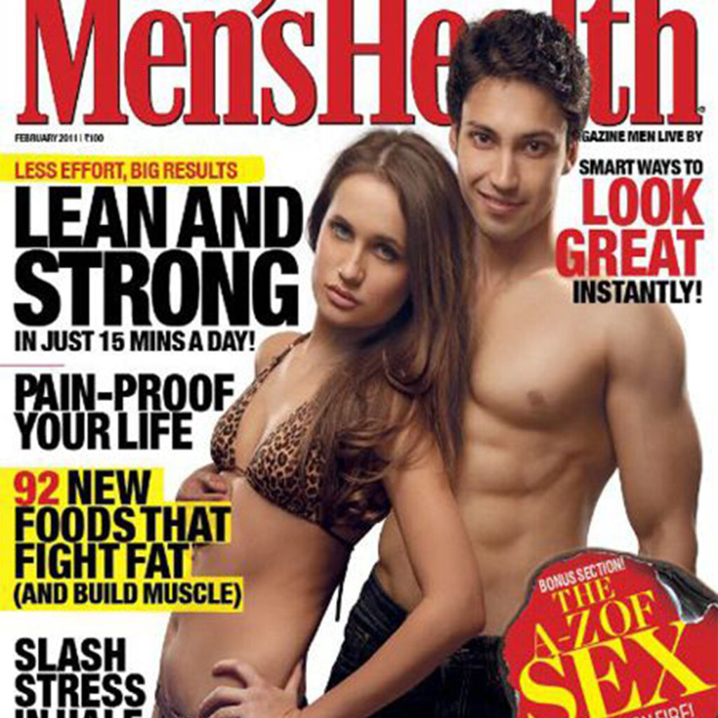 Yasir Khan's Feature in Men's Health Magazine