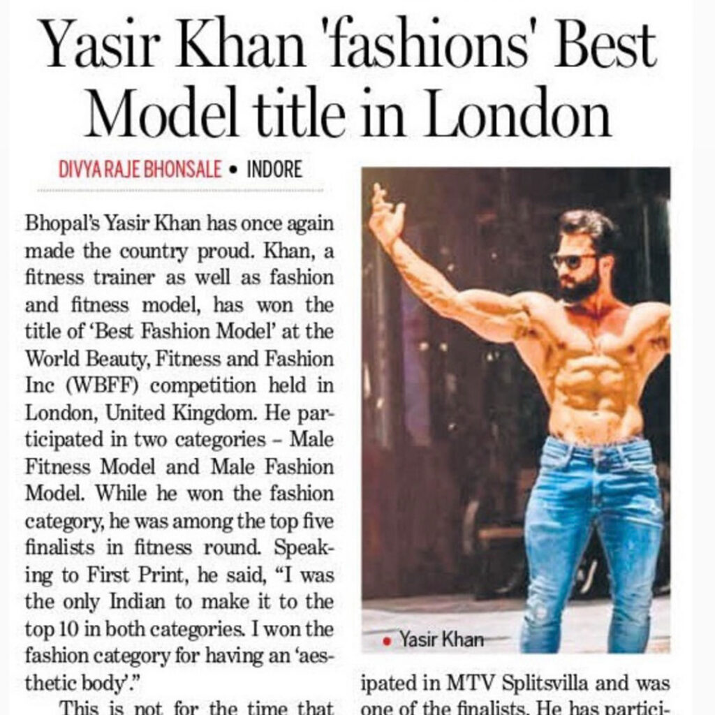 Yasir Khan Best Fashion Model