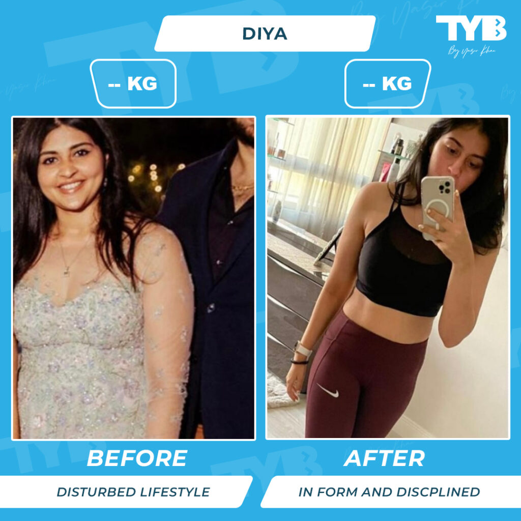 Diya's Inspiring Before-and-After Transformations